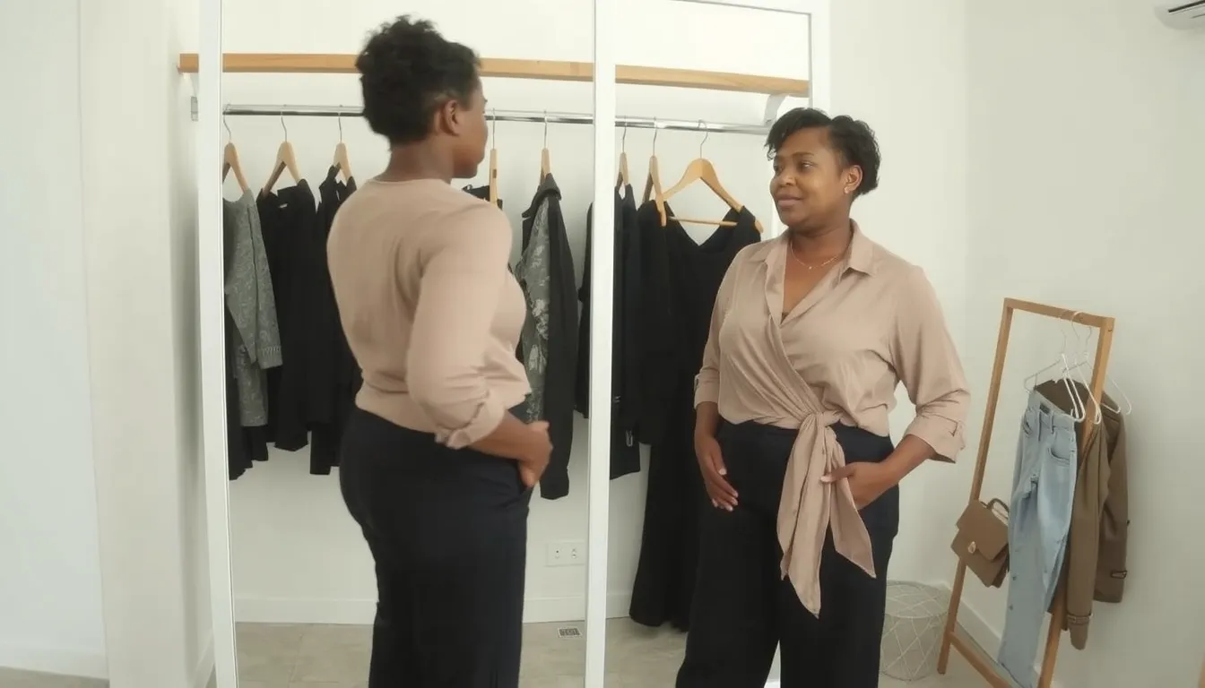 look pour femme ronde et petite